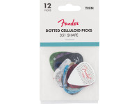 Fender 351 Dotted Celluloid 12Pk Thin Fender 351 Dotted Celluloid 12Pk Thin